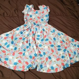 Dot Dot Smile popsicle cap sleeve dress